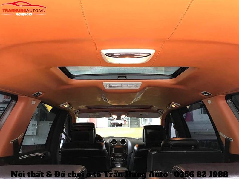 Độ trần da cao cấp cho Mercedes GLC | Đổi màu nội thất Mercedes GLC!