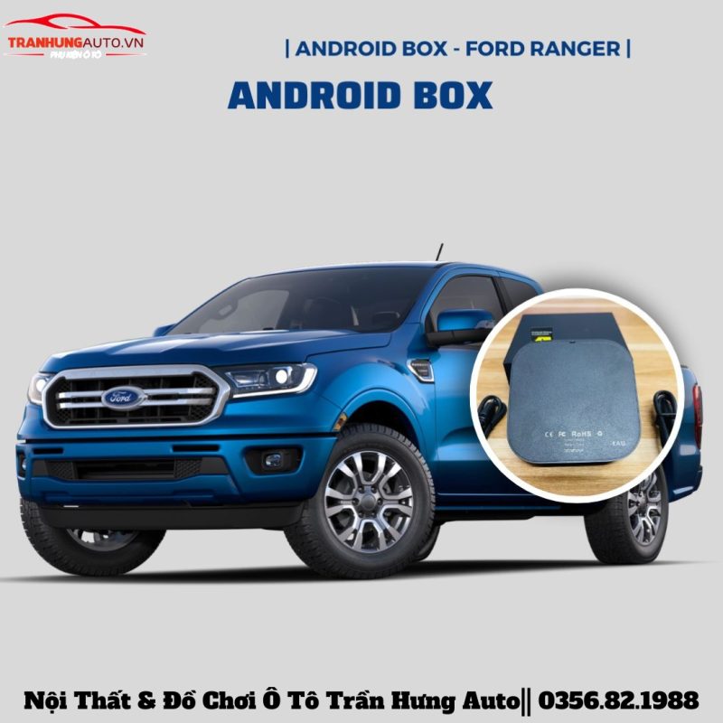 Android box cho xe ô tô Ford Ranger